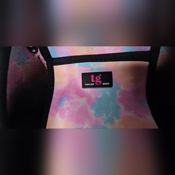 TAYLOR GRAY Neoprene Tote Bag & Clutch - Picture 7 of 15